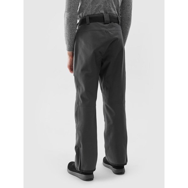 Spodnie narciarskie męskie 4FAW23TFTRM403 4F - ciemny szary
