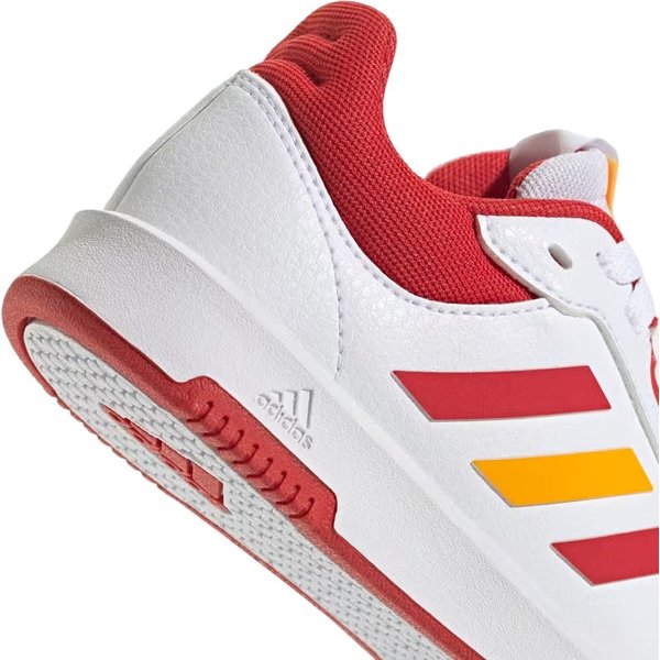 Buty Tensaur Sport Training Lace Jr Adidas - Cloud White/Collegiate Red/Collegiate Gold