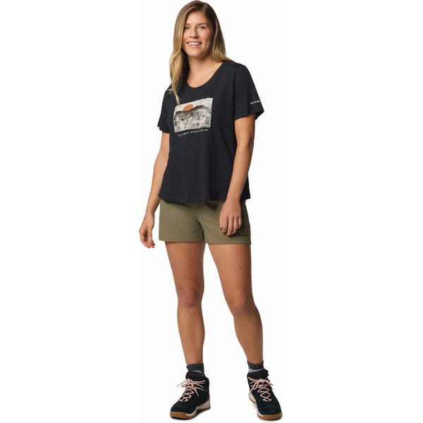 Koszulka damska Ruby Springs Graphic Columbia - Black, Wanderlust