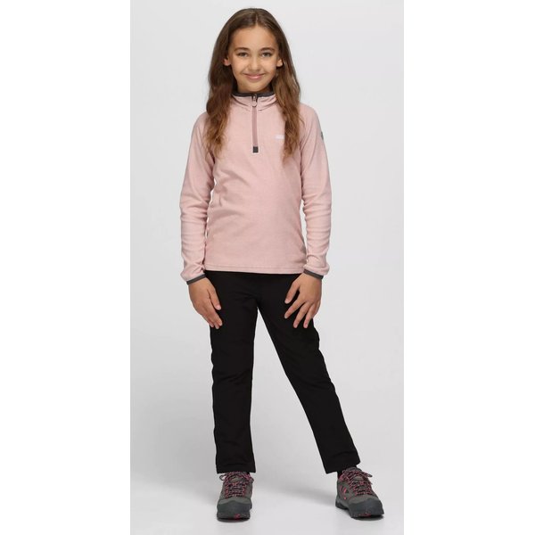 Bluza polarowa juniorska Loco Regatta - dusky rose/white