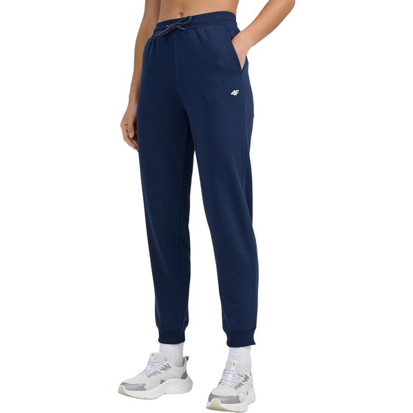 Spodnie dresowe damskie F1659 4F - granat