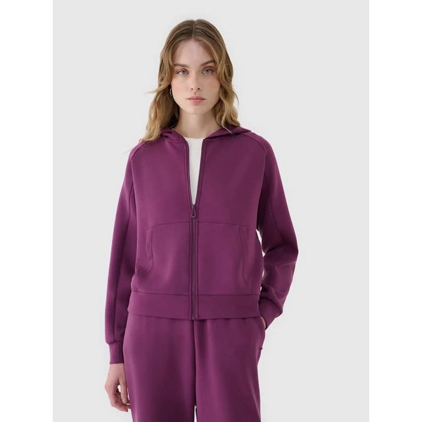 Bluza damska TSWSF1577 4F - ciemny fiolet