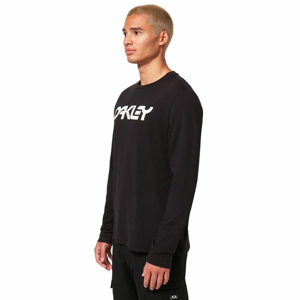 Longsleeve męski Mark II Tee 2.0 Oakley - black/white