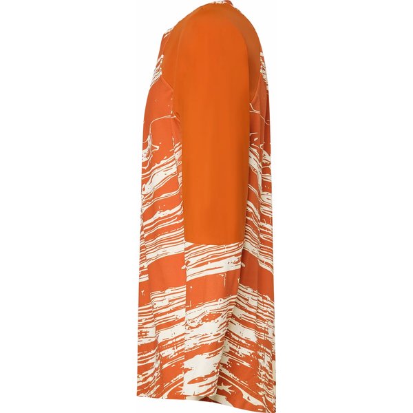 Longsleeve rowerowy męski Seeker Airline LS Oakley - Duality Swirl White/Brown