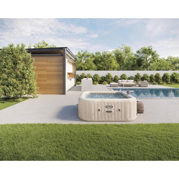 Basen jacuzzi Spa Chevron z filtrem 145x196x71cm Intex