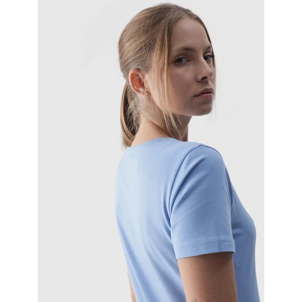 Koszulka damska 4FWMM00TTSHF1845 4F - denim