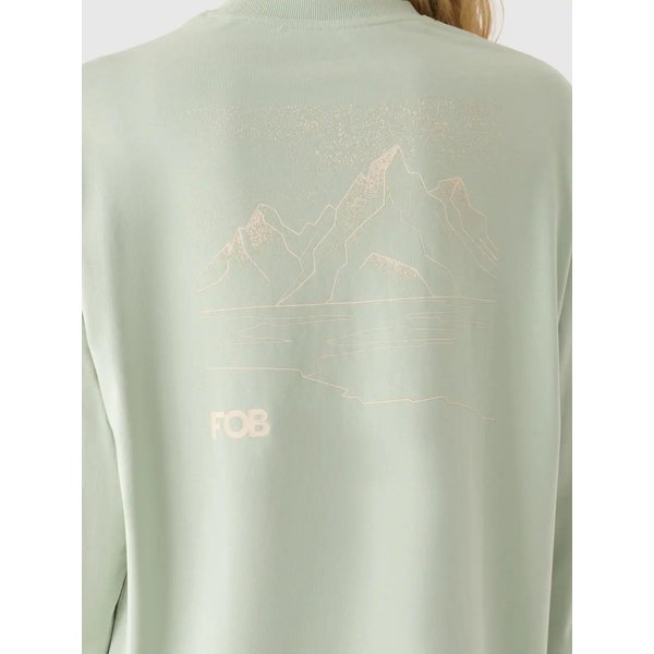 Longsleeve damski TLONF311 4F - oliwkowy