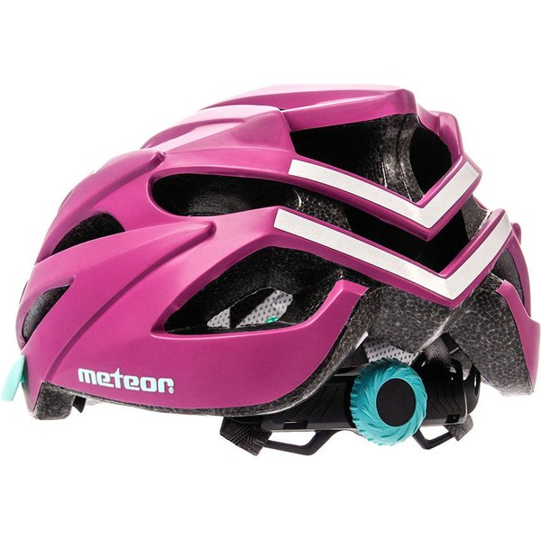 Kask rowerowy Marven Meteor - różowo-miętowy