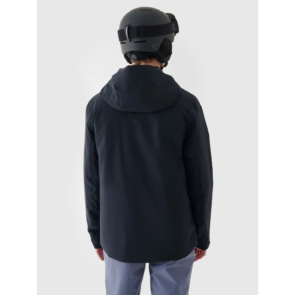 Kurtka narciarska męska TTJAM579 4F - głęboka czerń