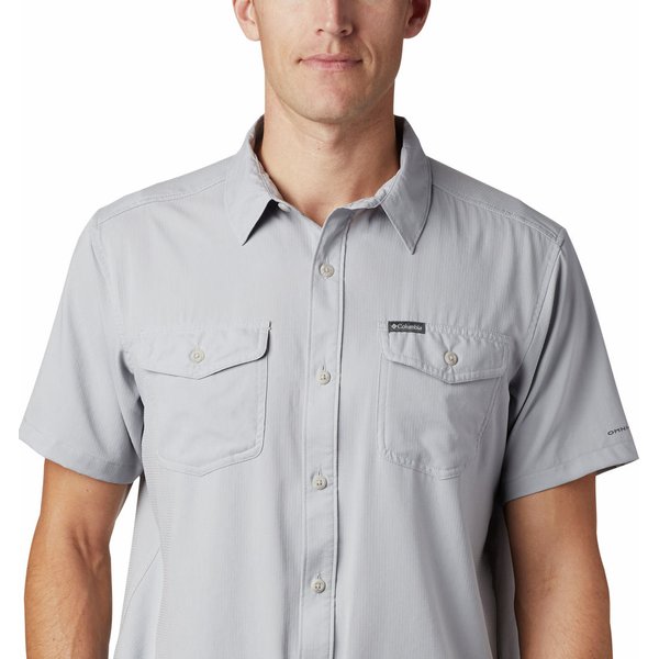 Koszula męska Utilizer II Solid Short Sleeve Columbia - grey