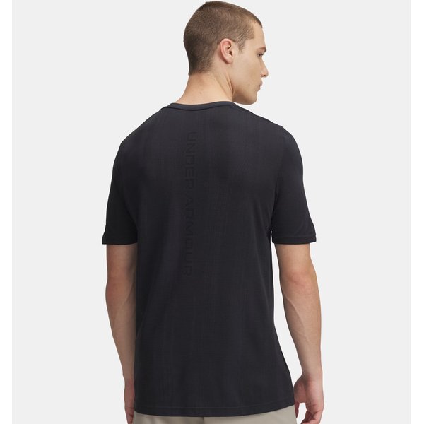 Koszulka męska Vanish Seamless Novelty Under Armour - Black / White