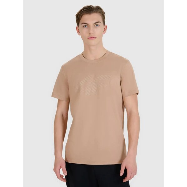 Koszulka męska TTSHM2075 4F - beż