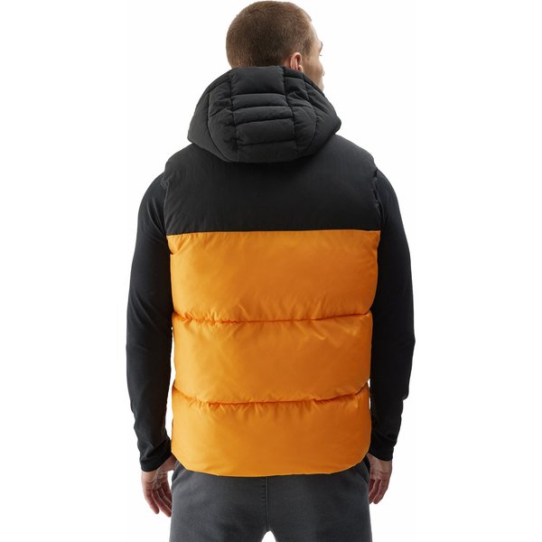 Kamizelka męska 4FAW23TVESM064 4F - pomarańcz