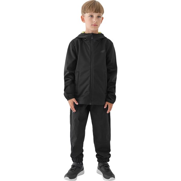 Softshell chłopięcy TSOFM269 4F - soczysta zieleń