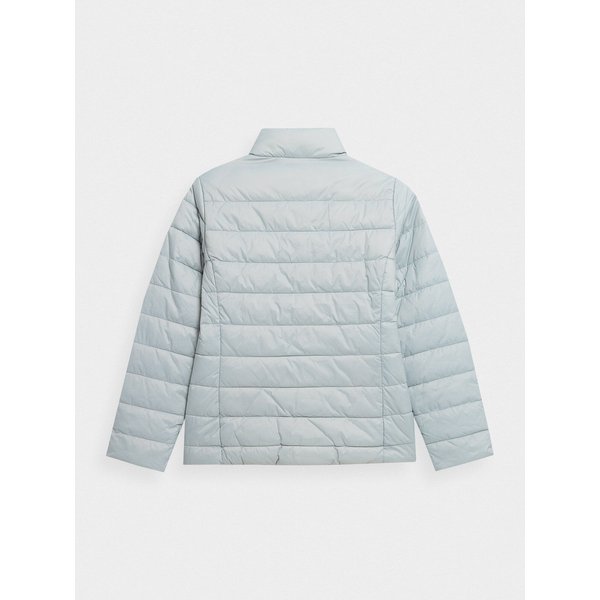Kurtka puchowa dziewczęca 4FJSS23TDJAF073 4F - niebieska