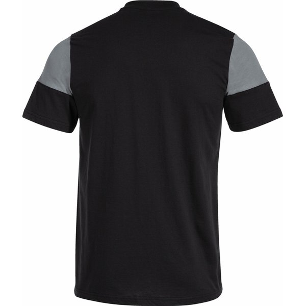 Koszulka męska Crew V Short Sleeve Joma - black grey