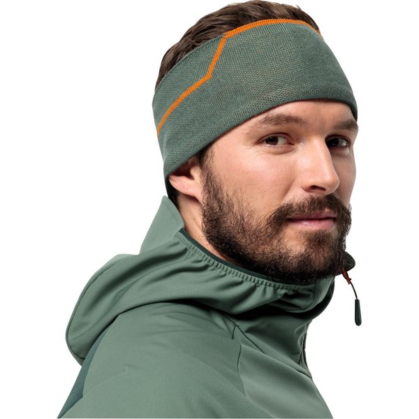 Opaska na głowę Alpspitze Jack Wolfskin - hedge green