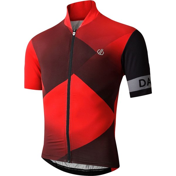 Koszulka rowerowa męska Aep Pedal II Jersey Dare2B - SevllRed/Black