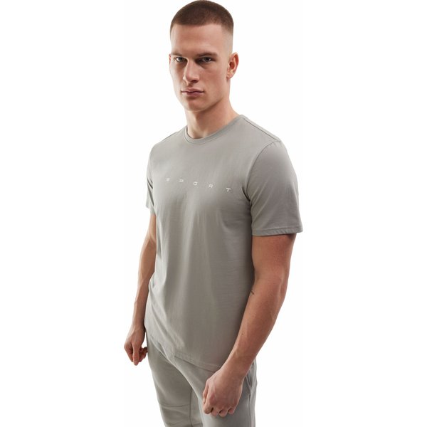 Koszulka męska 4FWSS24TTSHM1283 4F - szary