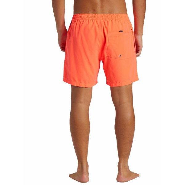 Spodenki kąpielowe męskie Solid Volley Quiksilver - Fiery Coral