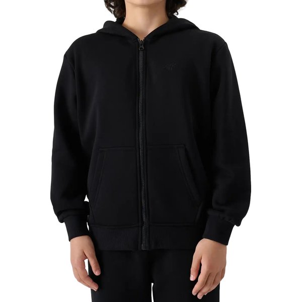 Bluza chłopięca TSWSM1859 4F - głęboka czerń