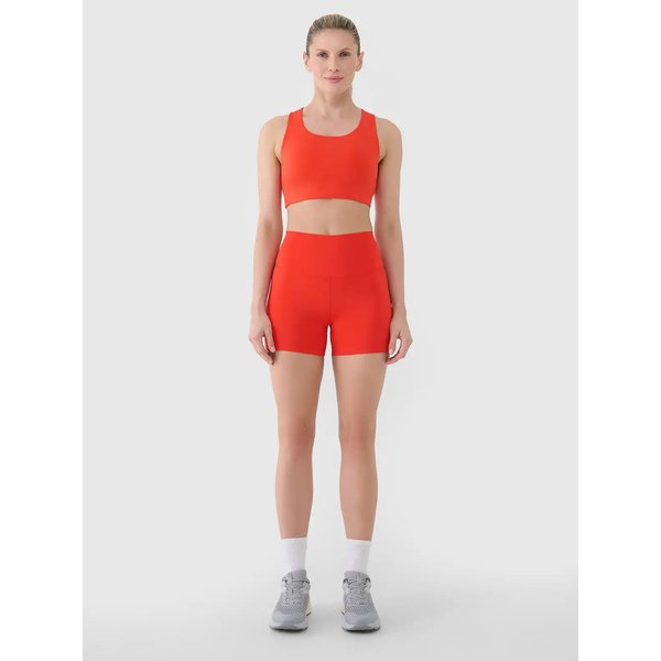 Spodenki damskie TFSTF021 4F - czerwony