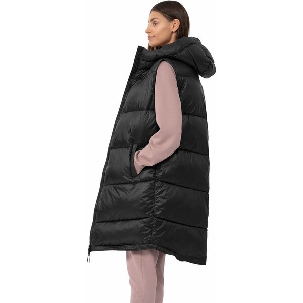 Kamizelka damska 4FAW23TVESF074 4F - głęboka czerń