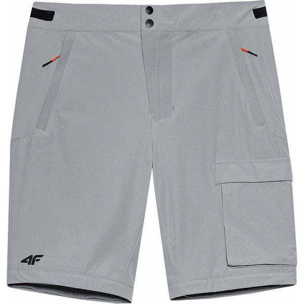 Spodnie odpinane męskie 4FSS23TFTRM115 4F - szare