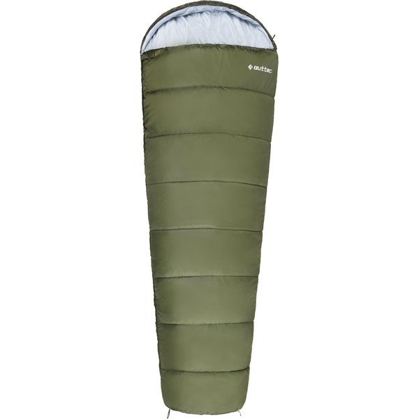 Śpiwór z kapturem Mumia Explorer, ciepły, całoroczny Outtec - zielony