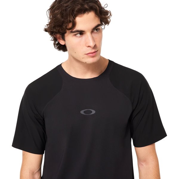 Koszulka rowerowa męska Seeker Airline SS Oakley - black