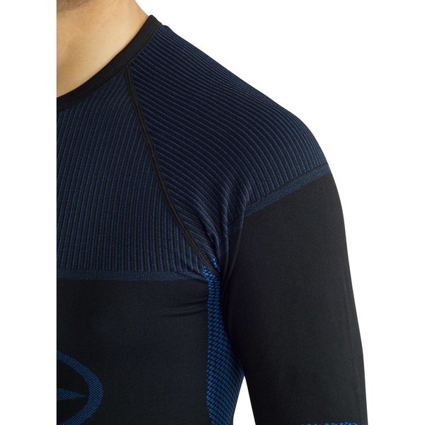 Bielizna termoaktywna męska Dante Viking - czarno-niebieska