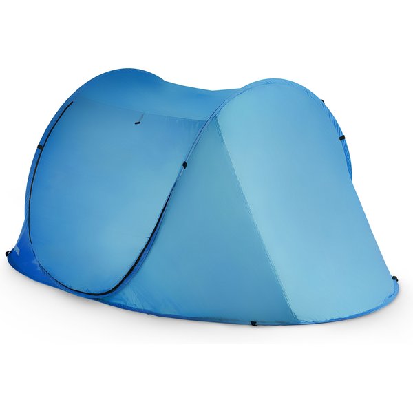 Parawan, namiot plażowy samorozkładający zamykany Canopy Outtec WYPRZEDAŻ - niebieski