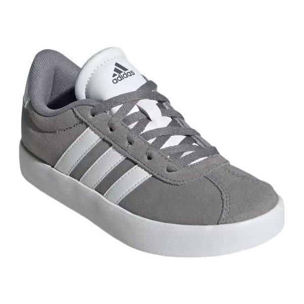 Buty VL Court 3.0 Jr Adidas - szare