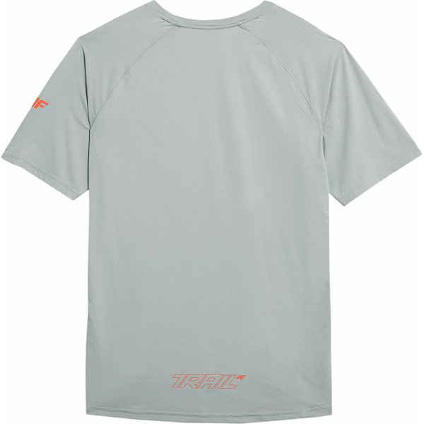Koszulka rowerowa męska 4FSS23TFTSM183 4F - szara
