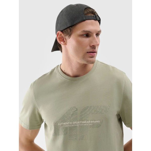 Koszulka męska TTSHM2004 4F - oliwkowy