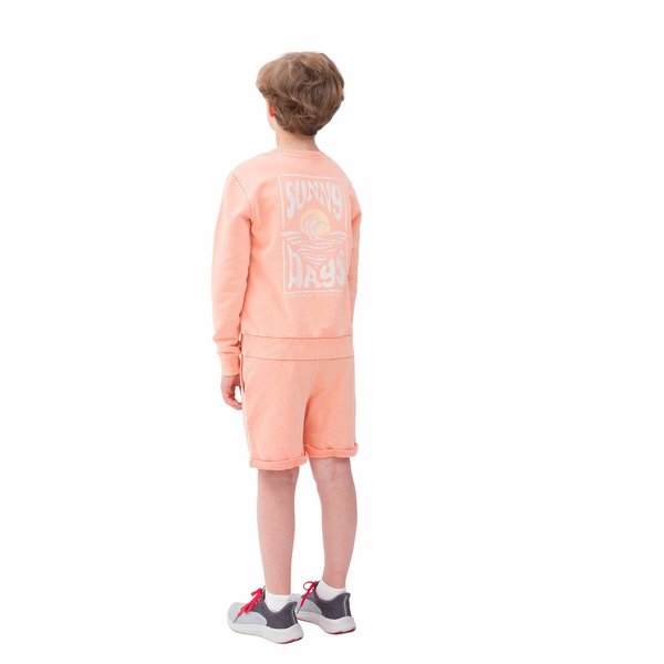 Spodenki chłopięce 4FJWSS24TSHOM279 4F - pudrowy koral