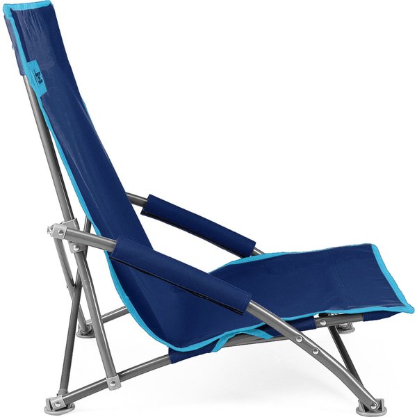 Krzesło turystyczne leżak Outtec WYPRZEDAŻ - granatowe