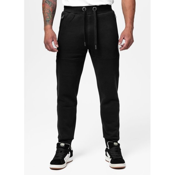 Spodnie dresowe męskie Small Logo Hd Track Pants Pitbull West Coast - black