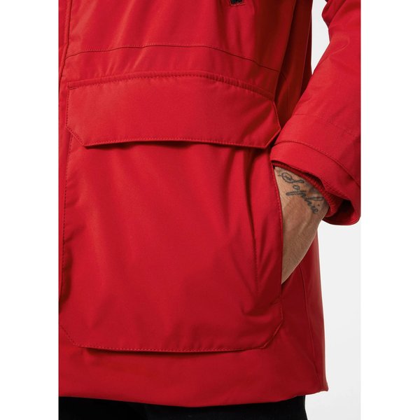 Kurtka puchowa męska Reine Parka Helly Hansen - red