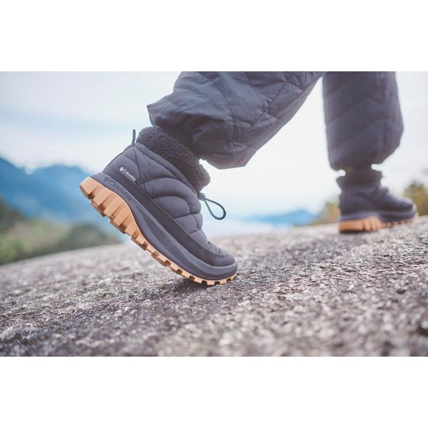 Buty, śniegowce Snowtrot Shorty Wm's Columbia - Black, Sea Salt