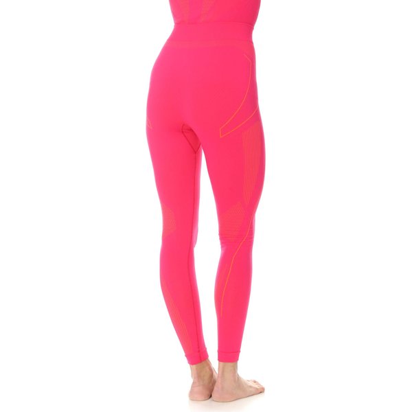 Legginsy termoaktywne damskie Thermo Brubeck - pink