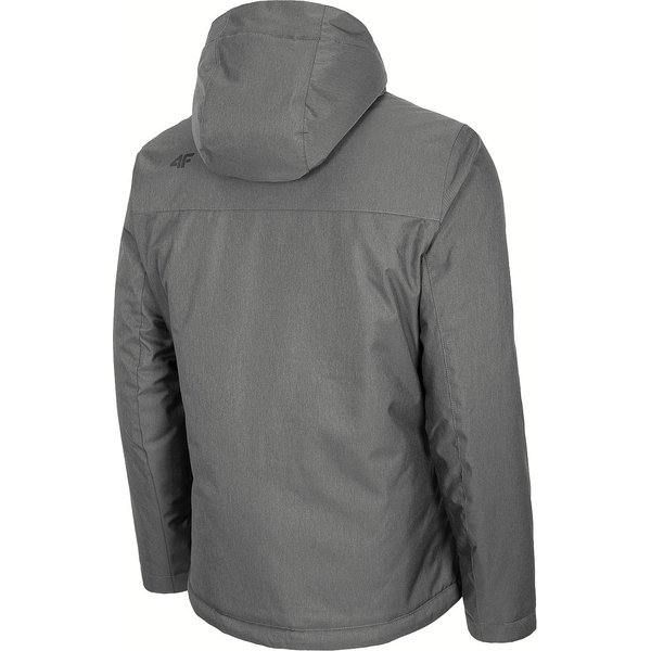 Kurtka narciarska męska H4Z19 KUMN001 4F - średni szary melanż
