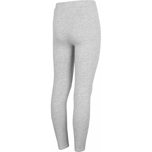 Legginsy dziewczęce HJZ22 JLEG003 4F - szare