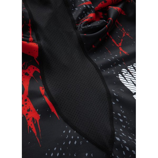 Longsleeve męski Mens Rash Longsleeve Net Camo 2 Pitbull West Coast - czarny