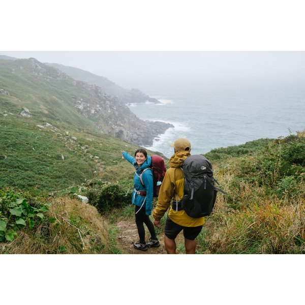 Kurtka damska Downpour Eco Rab - black