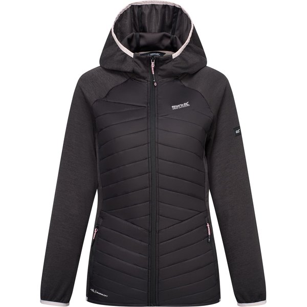 Kurtka hybrydowa damska Andreson Marl Hybrid Regatta - black/pink haze