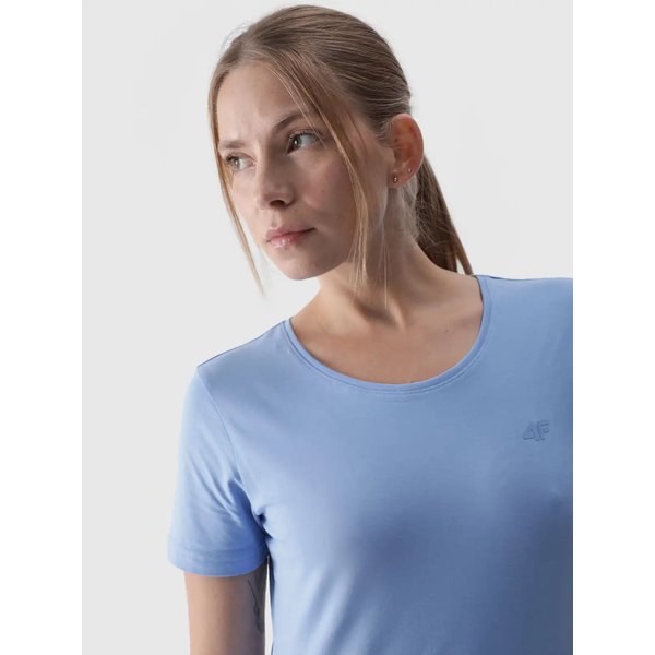 Koszulka damska 4FWMM00TTSHF1845 4F - denim