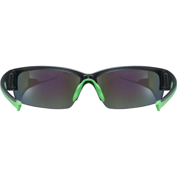 Okulary przeciwsłoneczne Sportstyle 215 Uvex - black mat/green