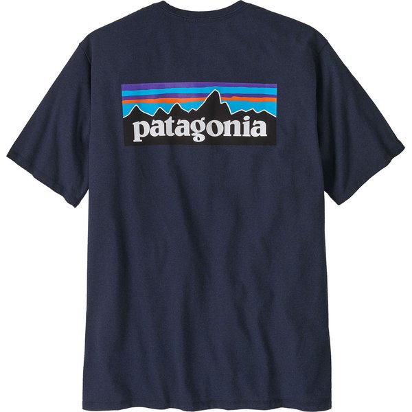 Koszulka męska P-6 Logo Responsibili Tee Patagonia - new navy