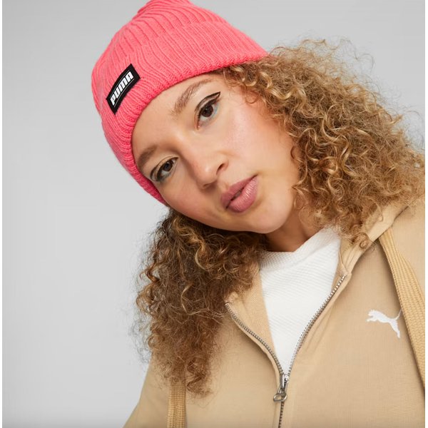 Czapka Ribbed Classic Cuff Puma - Electric Blush